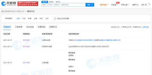 螞蟻科技關(guān)聯(lián)公司注冊(cè)資本大幅提升至1億元，加速布局信息系統(tǒng)集成服務(wù)領(lǐng)域